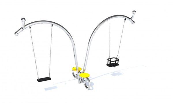 Ljuljačka ARCO 3 s ravnim i baby box sjedalom