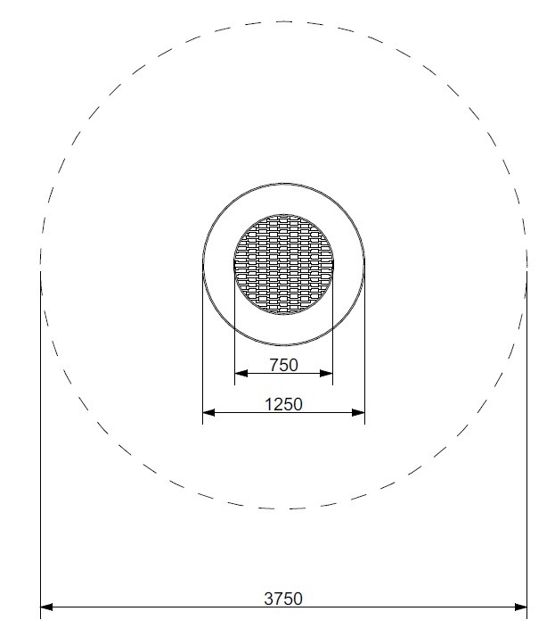 Trampolin RADO 125 WP - Slika 3