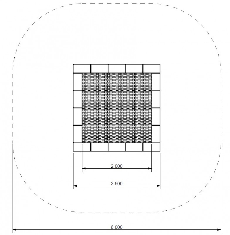 Trampolin PAKO 250 WP - Slika 3