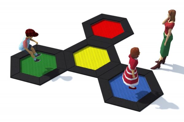 Set trampolina HEXO 4B