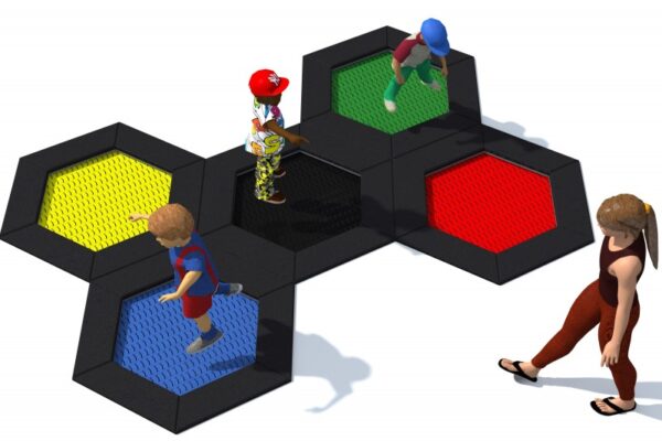 Set trampolina HEXO 5A
