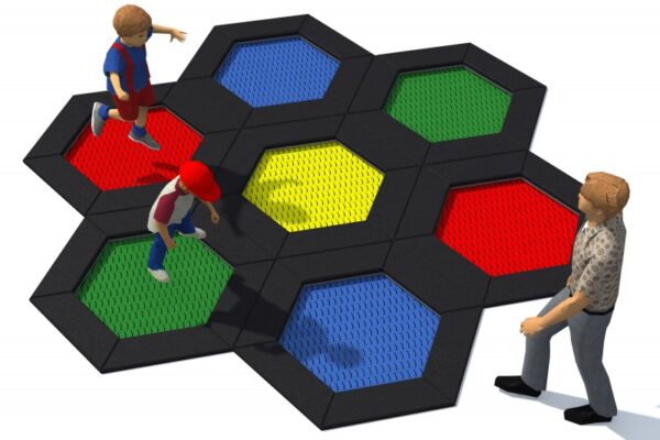 Set trampolina HEXO 7A