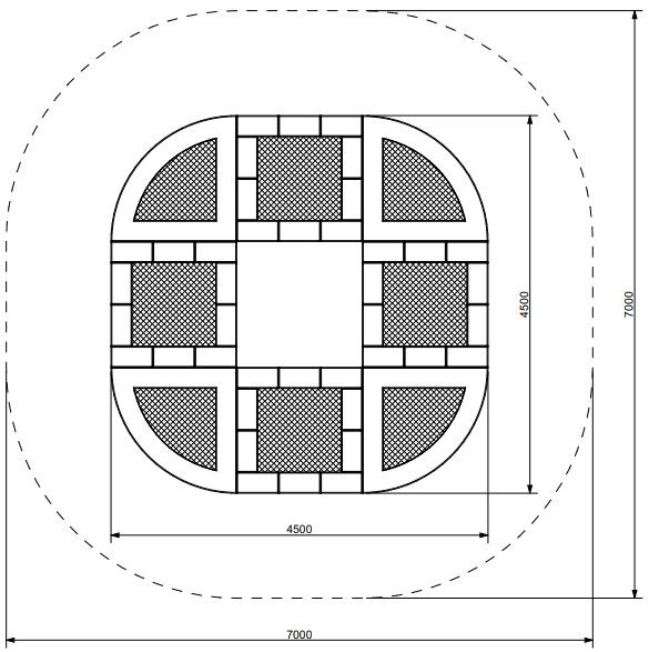 Set trampolina TUTO 22 - Slika 6