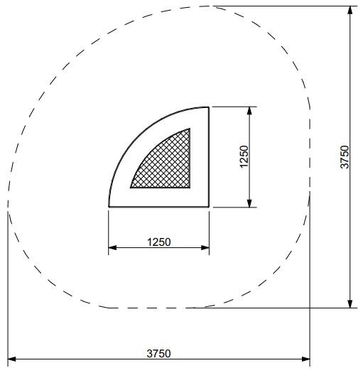 Trampolin KVARTALO 125 - Slika 4