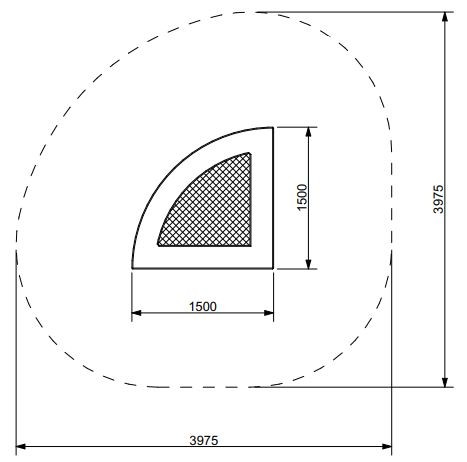 Trampolin KVARTALO 150 - Slika 4