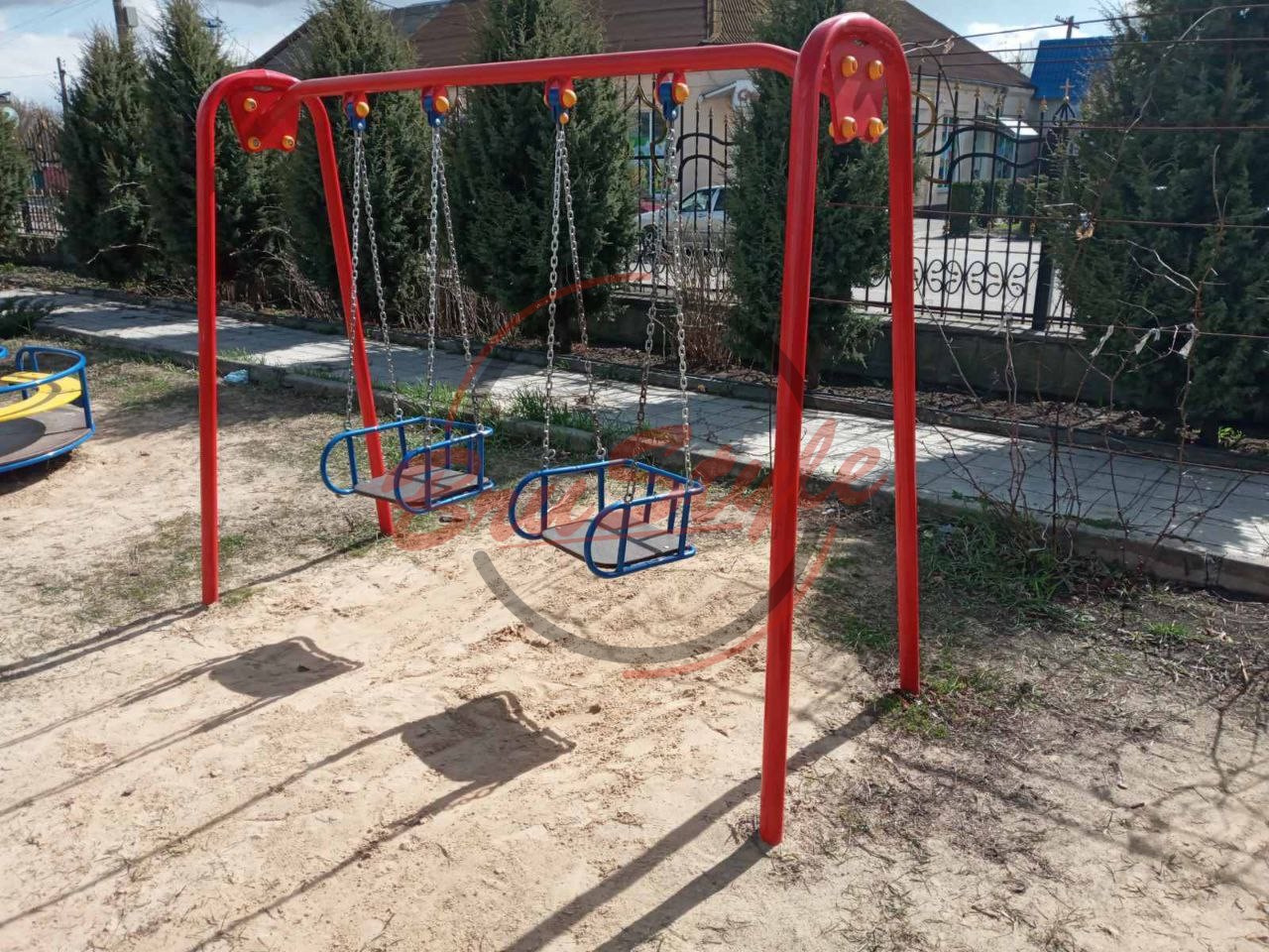 Dupla ljuljačka na metalnim lancima DIO312.3 - Slika 5