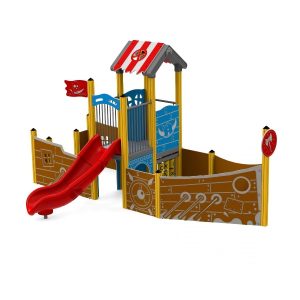 Kompleksno igralo BROD - aluminij