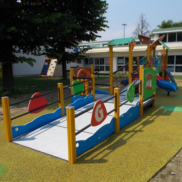 Inkluzivno igralo AMAZONIA - aluminij - Slika 3