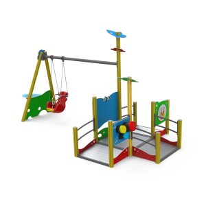 Inkluzivno igralo TAMPI - aluminij