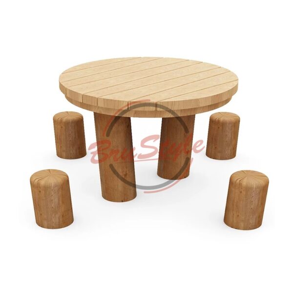 Stol sa panjevima  "Wood play" WP211