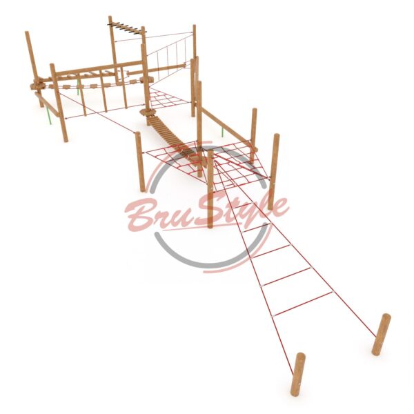 Kompleks za igru sa užadi "Wood play" WP603