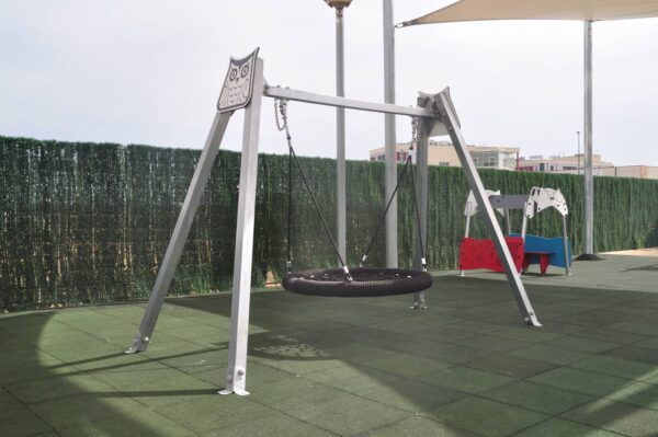 INKLUZIVNA LJULJAČKA BUDNA SOVA S GNIJEZDOM I R4162