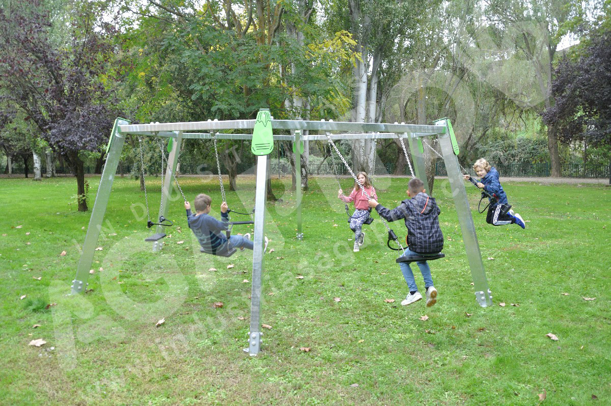 VIŠESTRUKA ŠESTEROKUTNA LJULJAČKA - R4170 - Slika 6