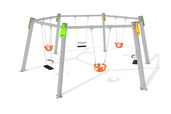 VIŠESTRUKA ŠESTEROKUTNA LJULJAČKA MIKS - R4170M