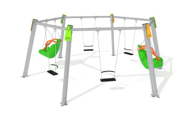 VIŠESTRUKA ŠESTEROKUTNA LJULJAČKA MIKS - R4170MD