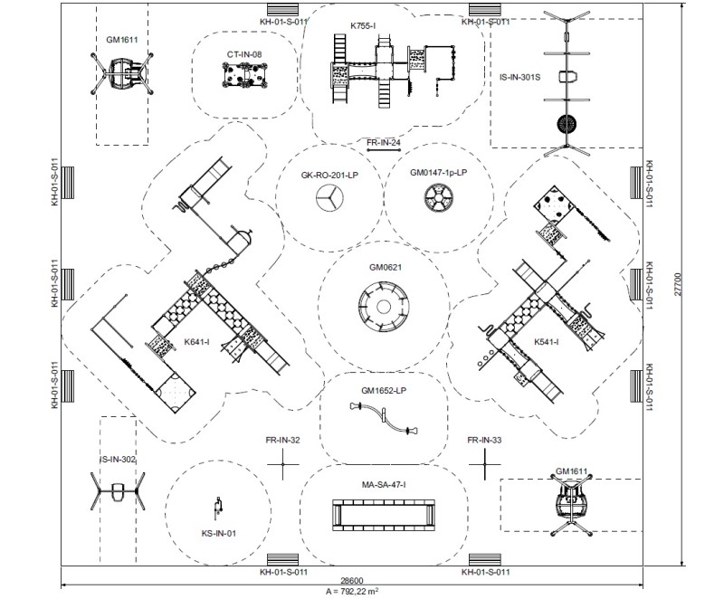 Projekt igrališta INTEGRADO - raspored 15 - Slika 2