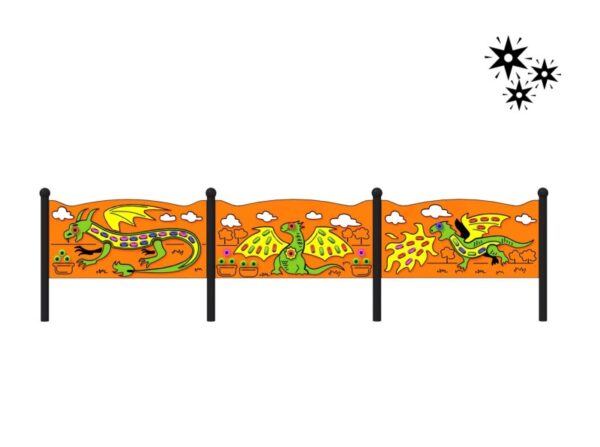 Ploča WORLD OF DRAGONS 1 LUMO