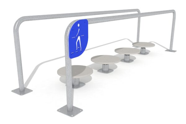 PJEŠAČKA STAZA S POKRETNIM PREPREKAMA | R7152