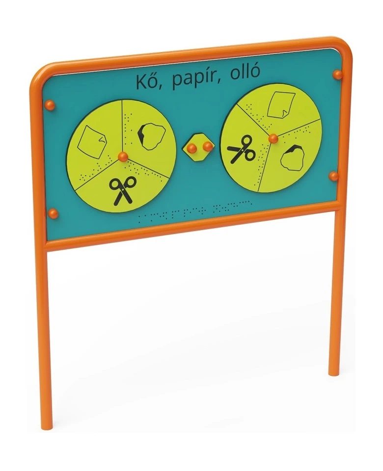 Edukativni panel - Kamen, papir, škare VVZ-EDU015 - Slika 3